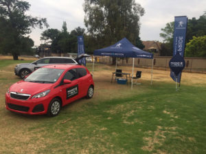 Peugeot 108 and Peugeot 5008 on the Golf day - CMH Peugeot East Rand